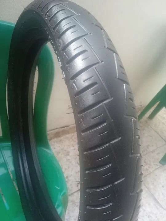 Pneu Tras. Titan, Fan, YBR, Fazer 150 Com Câmara  - Foto 3