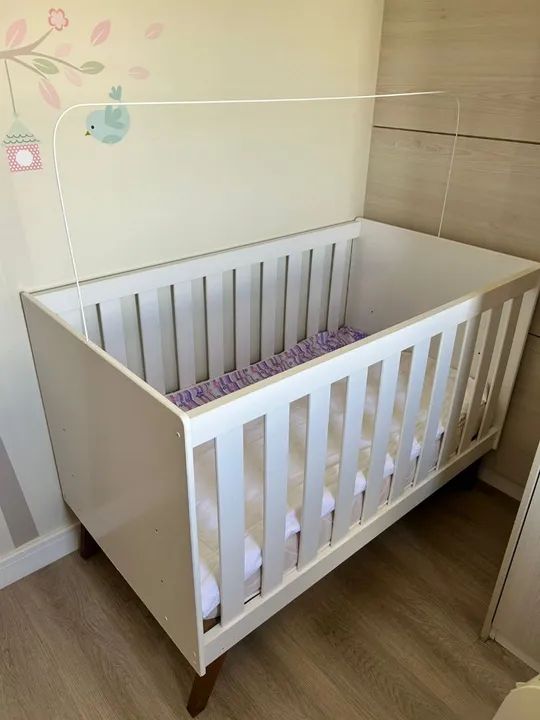 Berço MDF + colchão