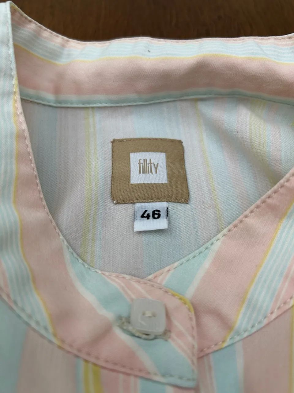 Camisa listrada tons pastel Fility - Foto 4