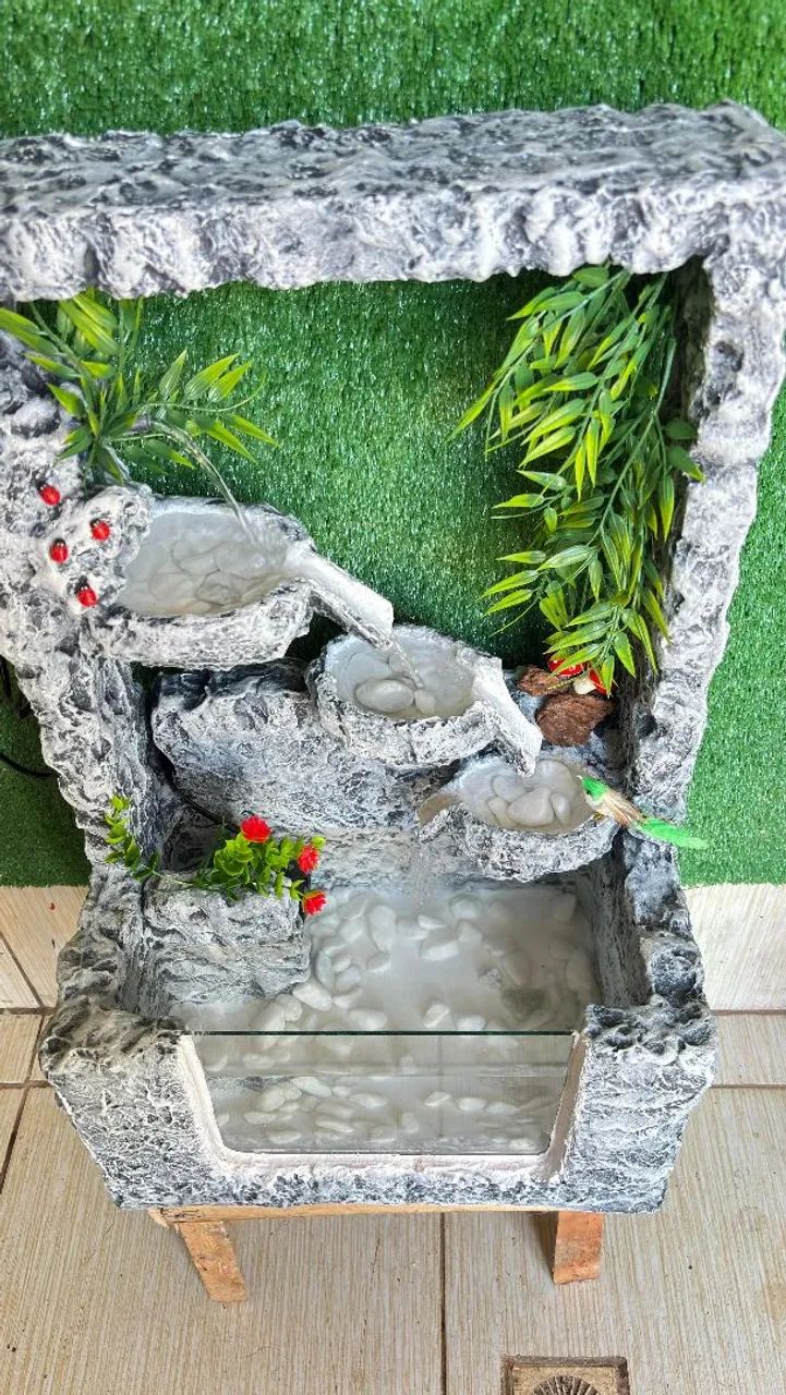 Cascata com aquário acoplado  - Foto 4