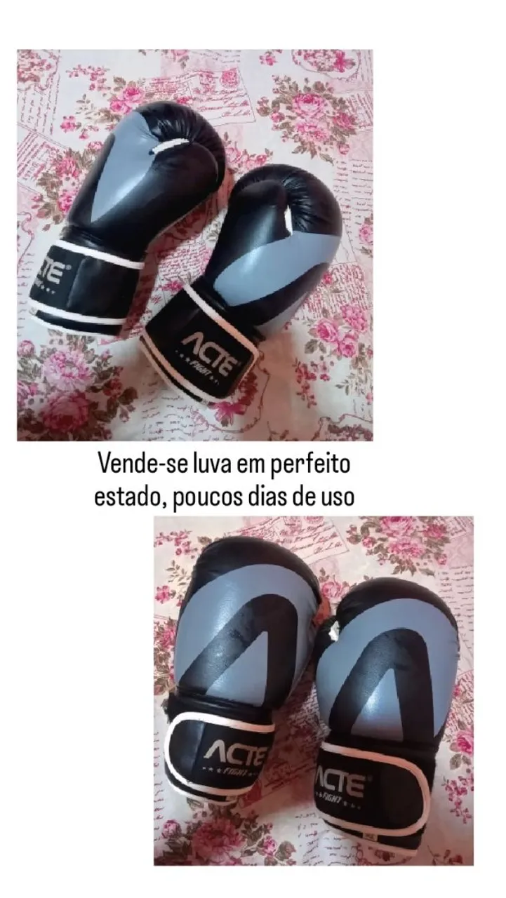 Luva de Boxe ACTE Fight - Pouco Uso