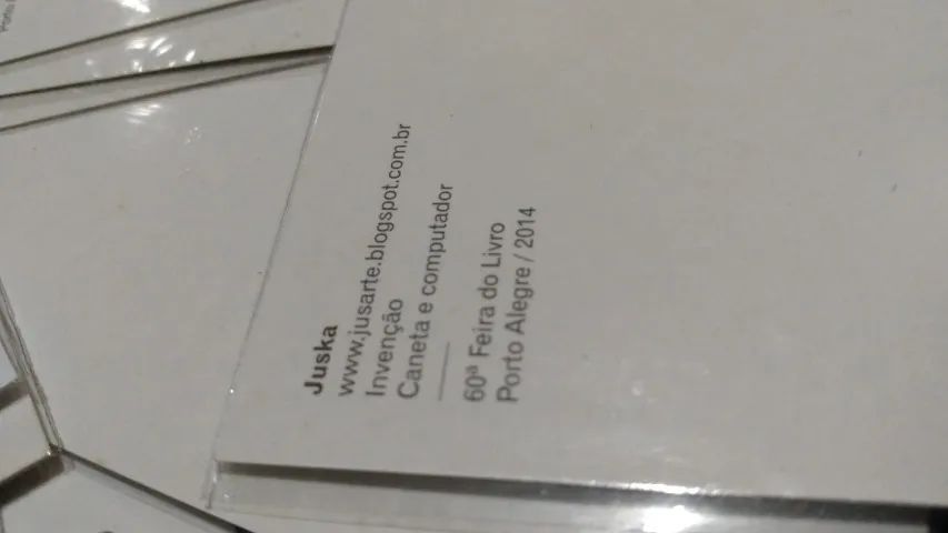 Lote de cartões postais promocionais da feira do livro de Porto Alegre RS de 2014 - Foto 6