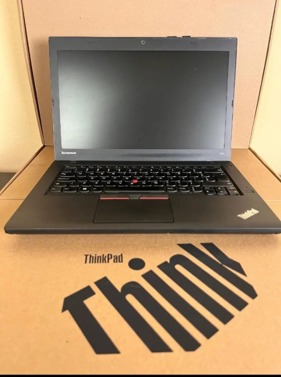 Lote de Notebook Lenovo ThinkPad T450 + i5 de 5th geração + 8gb de ram + ssd 128gb - Filé 