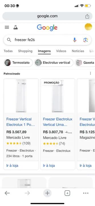 Frizer Eletrolux fe24