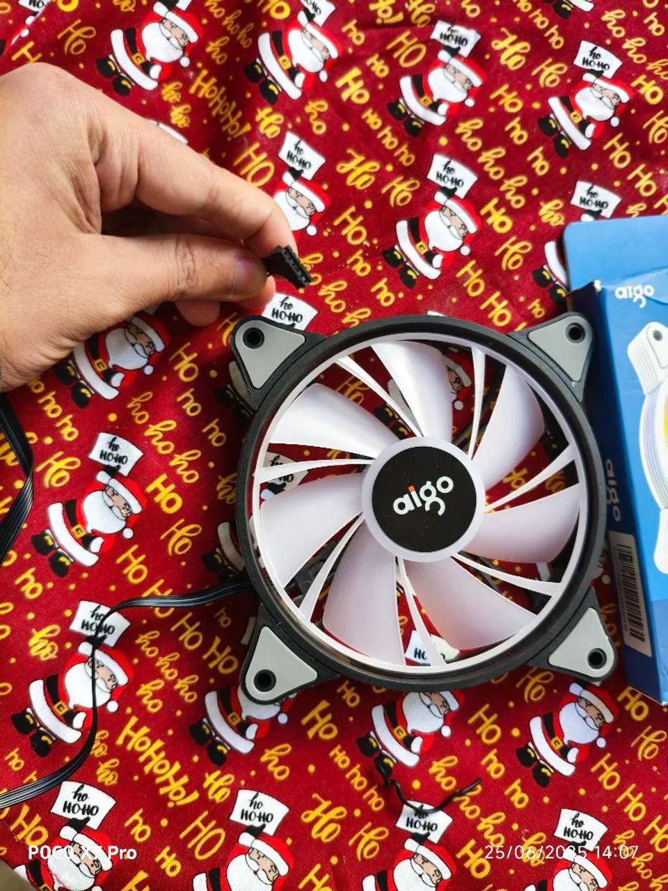 Ventoinha Aigo AR12 1-Pack ARGB 6 pinos. - Foto 3