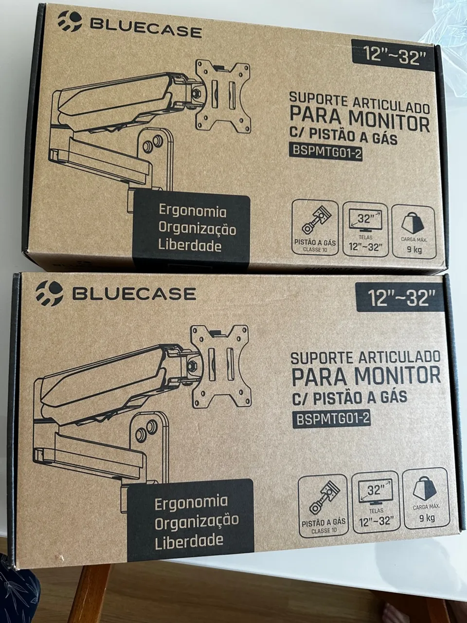 Suporte monitor a gás de parede