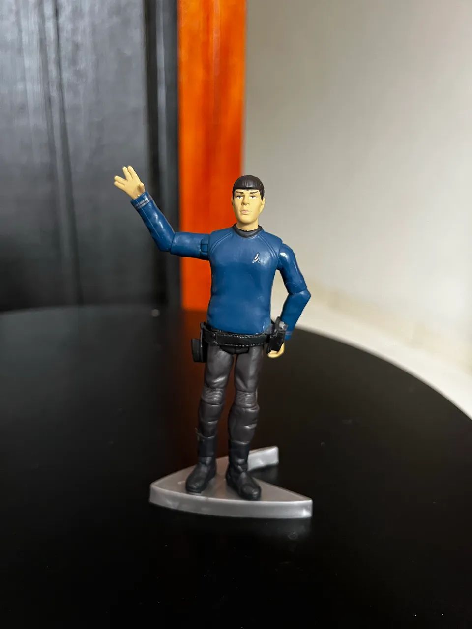 Estatueta Spock Warp coleção Playmates toys de 2009