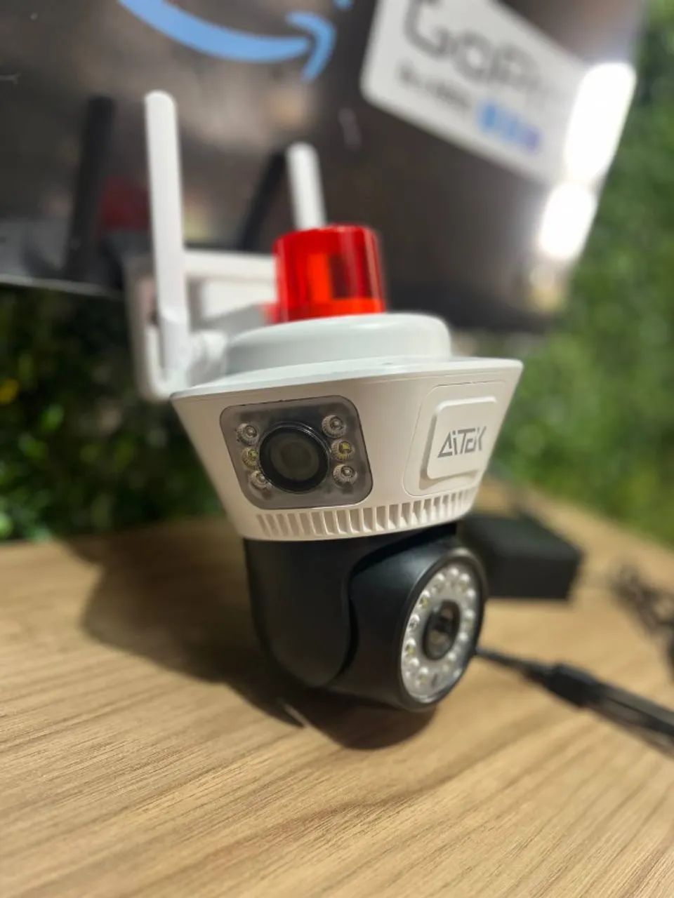 Câmera de Segurança IP Wifi Externa 3 em 1 AiTeK - Foto 3