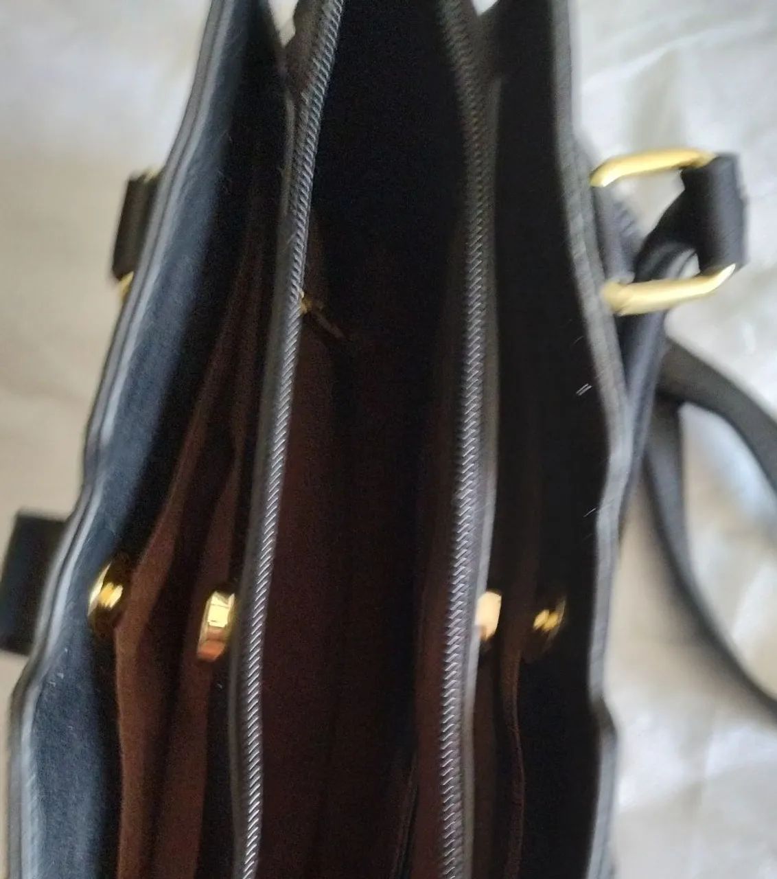 Bolsa Chicofiore Preta com Alça Transversal - Foto 5