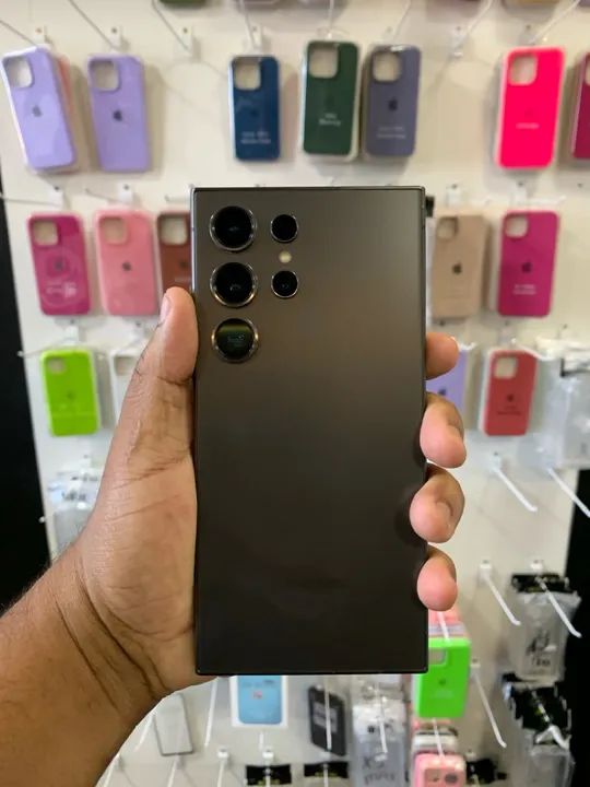 S24 ULTRA BLACK PRETO 256GB ZERO - Foto 4