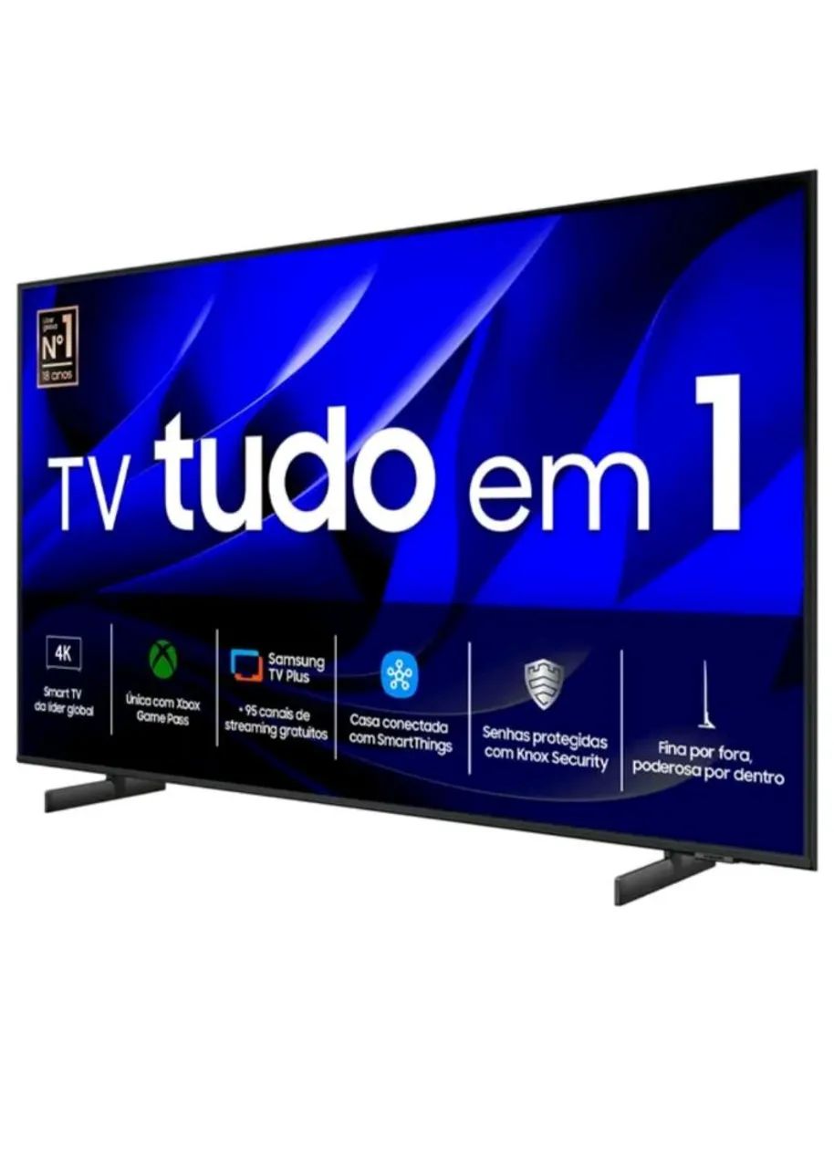 TV Samsung 4K Smart - Tudo em 1!