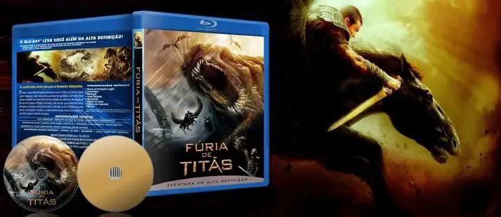 FÚRIA DE TITÃS FILMES BLURAY - Foto 4