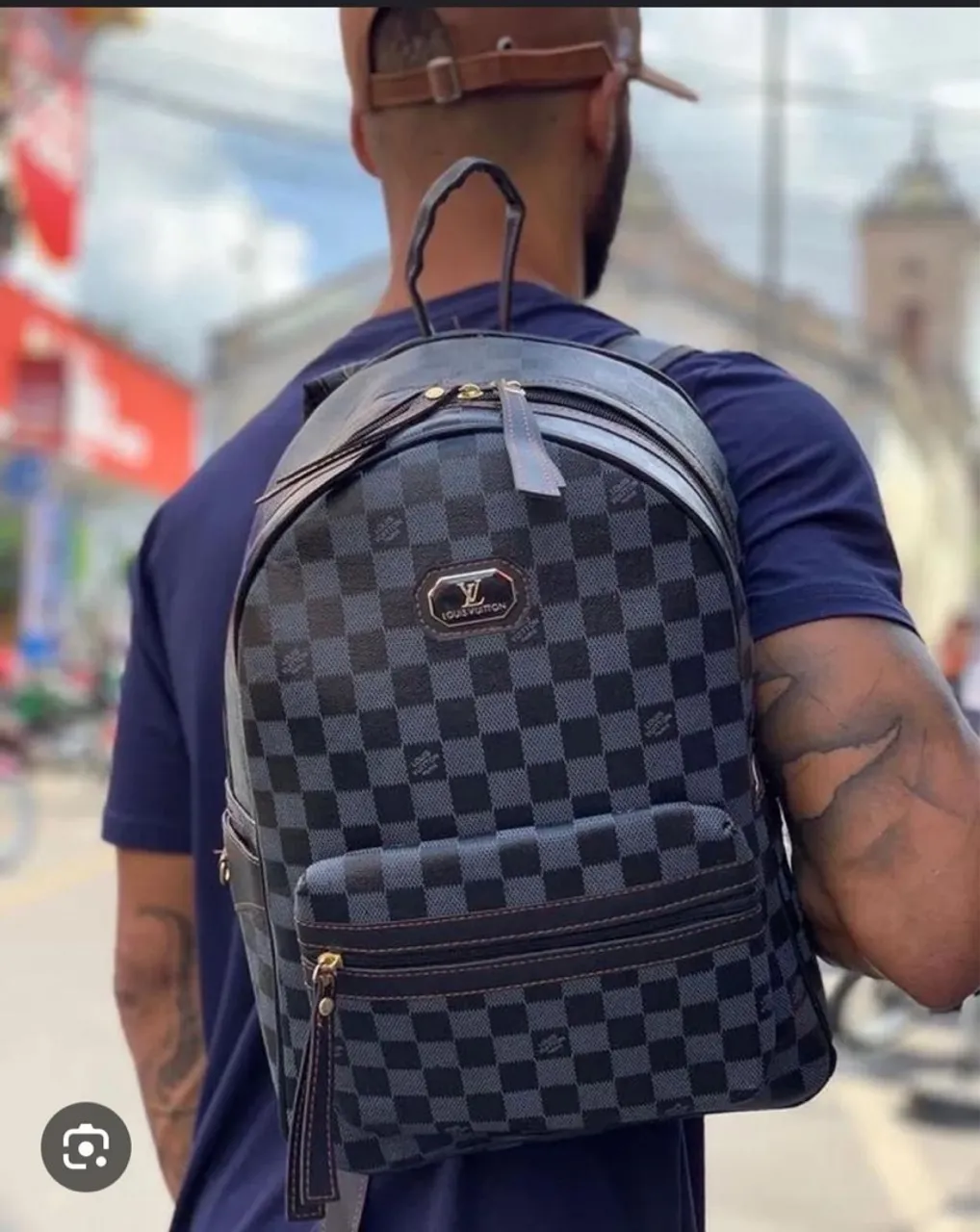 Mochila LV Damier Graphite