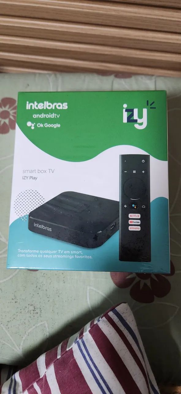Smart Box TV Intelbras IZY Play - Android TV