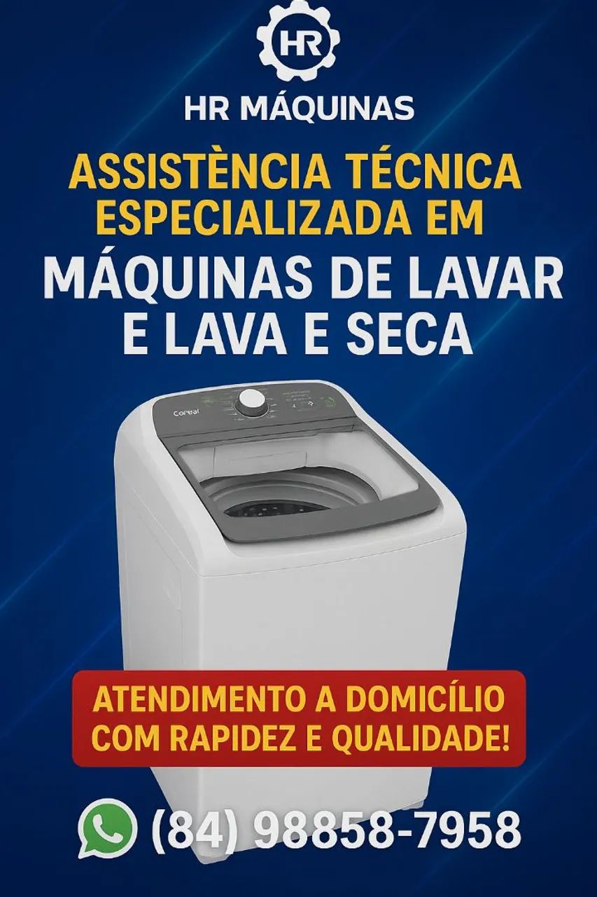 Consertos de máquinas de lavar 