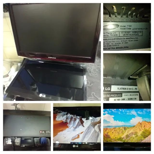 Monitores Samsung T190 21,5 + Monitor LED LCD 15,6" Modelo E1641C (LER)