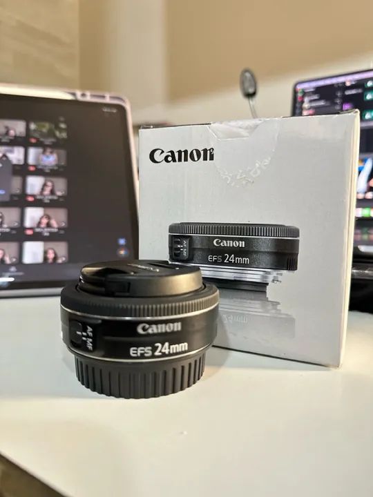 Lente Canon EFS 24mm