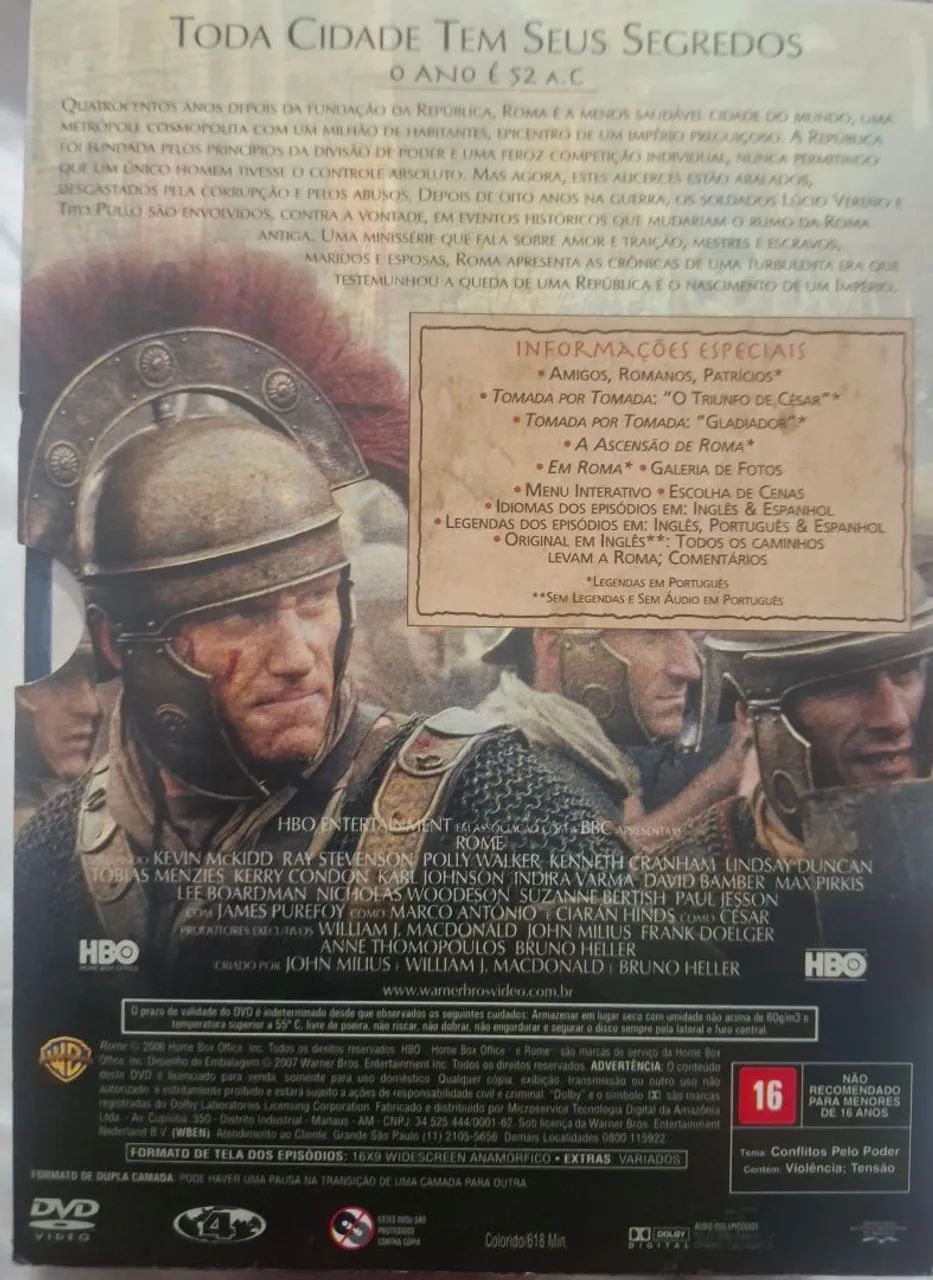 Roma 1 temporada completa - Foto 2