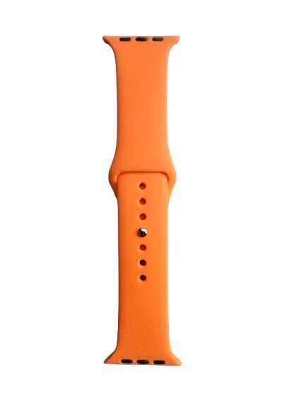 PULSEIRA DE SILICONE  NYLON PARA APPLE WATCH 38 40 41mm W99 W10 - Foto 3
