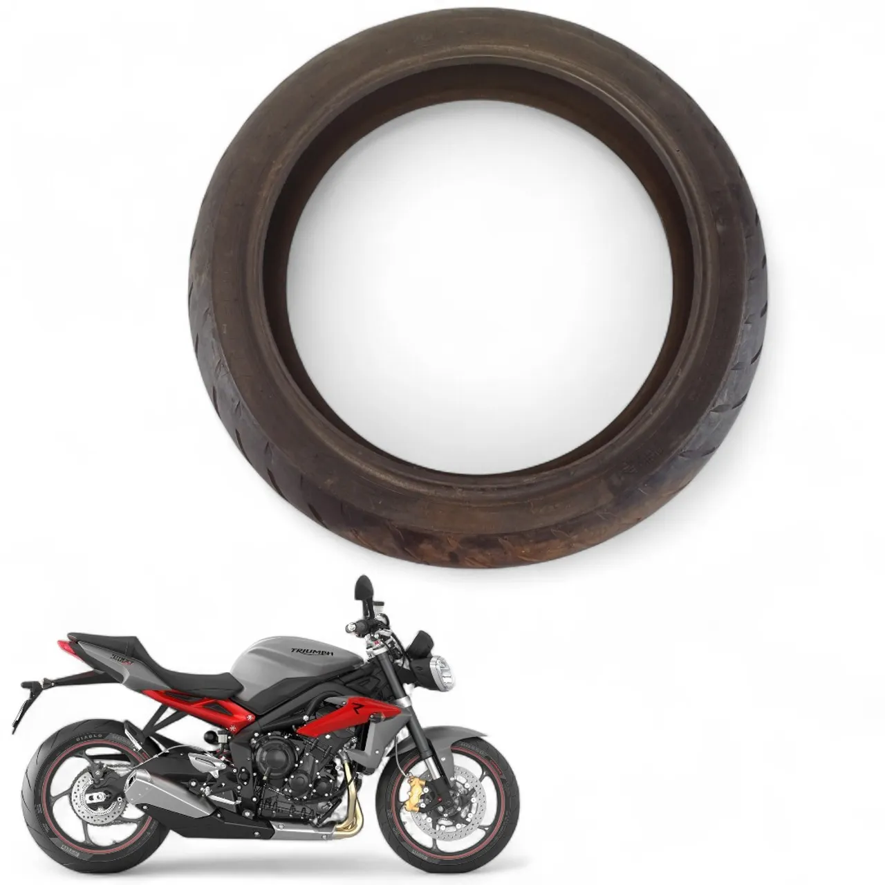 Pneu Dianteiro Triumph Street Triple 675 2013 2014 2015 2016