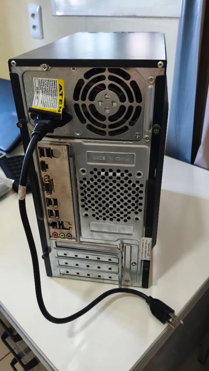 Gabinete/CPU KMEX, processador Intel I3, 4 GB RAM, SSD 120 GB  - Foto 4