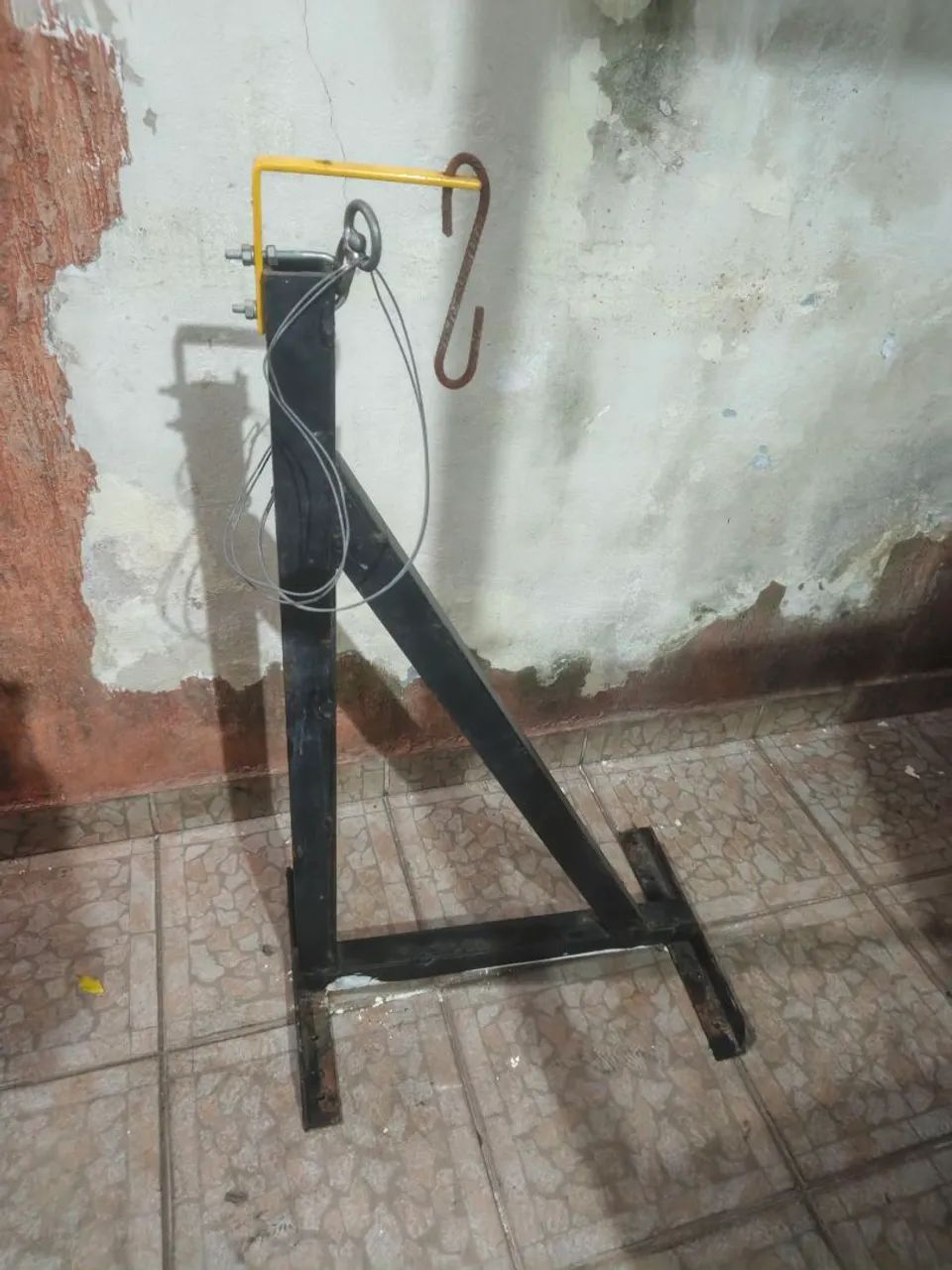 Suporte saco de boxe