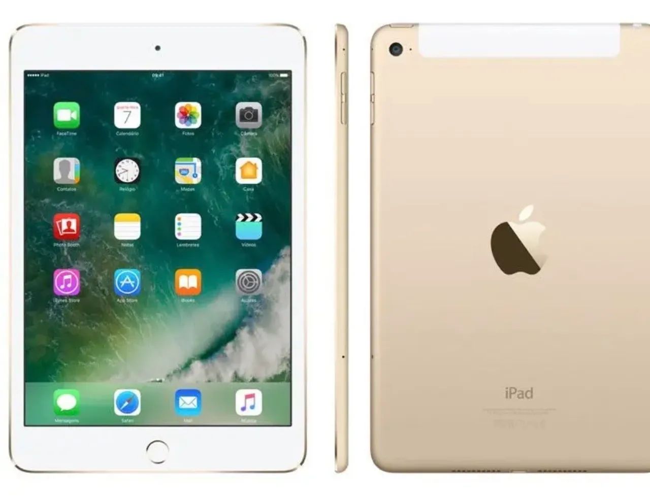 iPad mini 4, 4G, 128GB, Completo