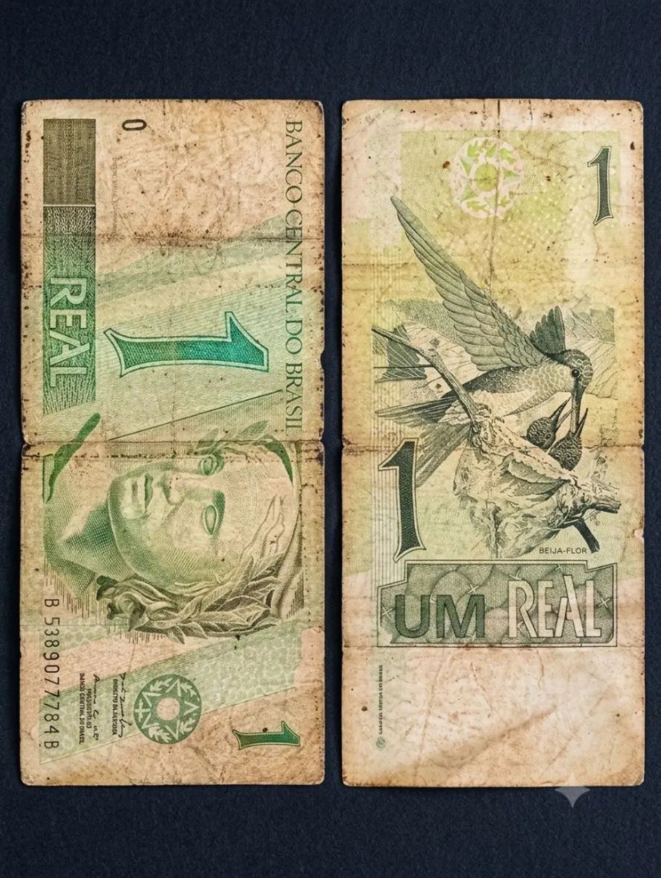 Cédula de 1 real - Foto 3