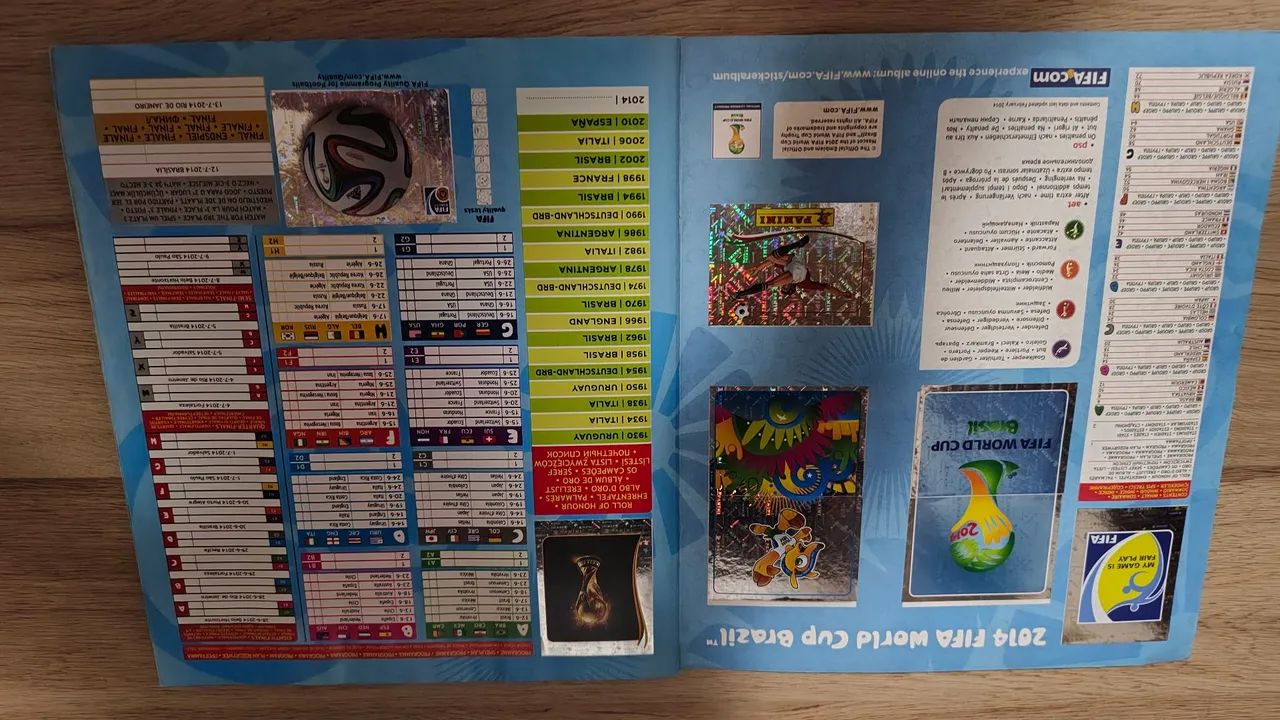 Álbum figurinhas copa 2010, 2014, 2018 e 2022 - Foto 3