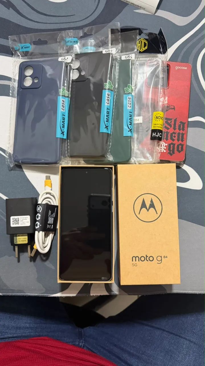 Smartphone Moto G84 azul claro - Foto 2