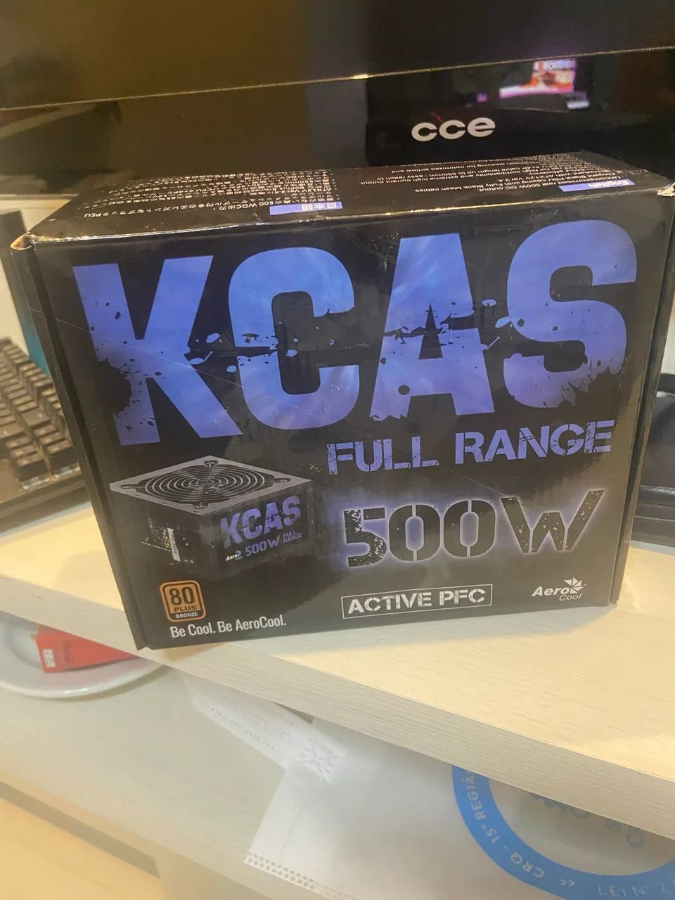 Fonte Kcas 500w 80 plus bronze - Foto 2