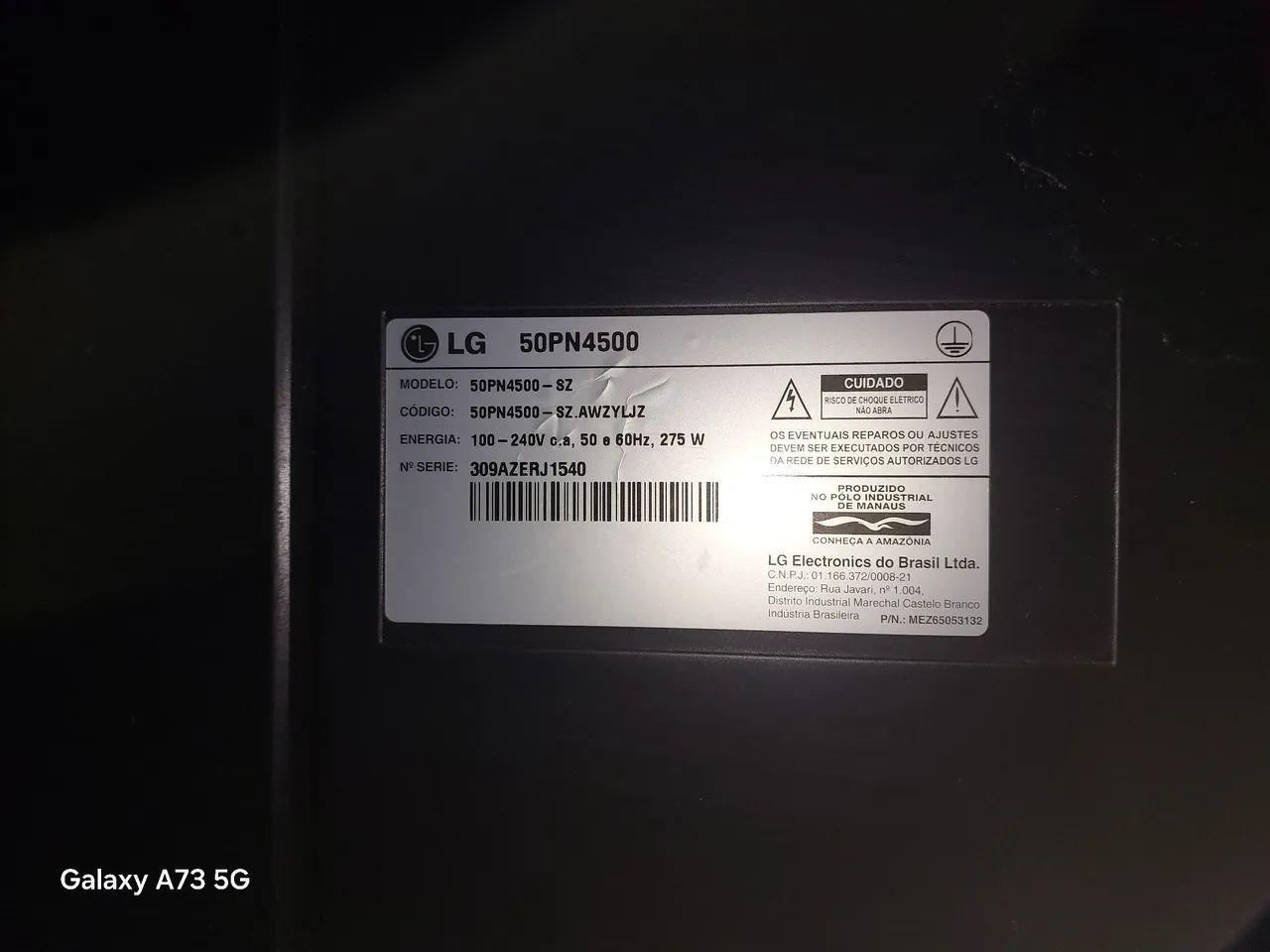 Tv LG 50 polegadas plasma  - Foto 2