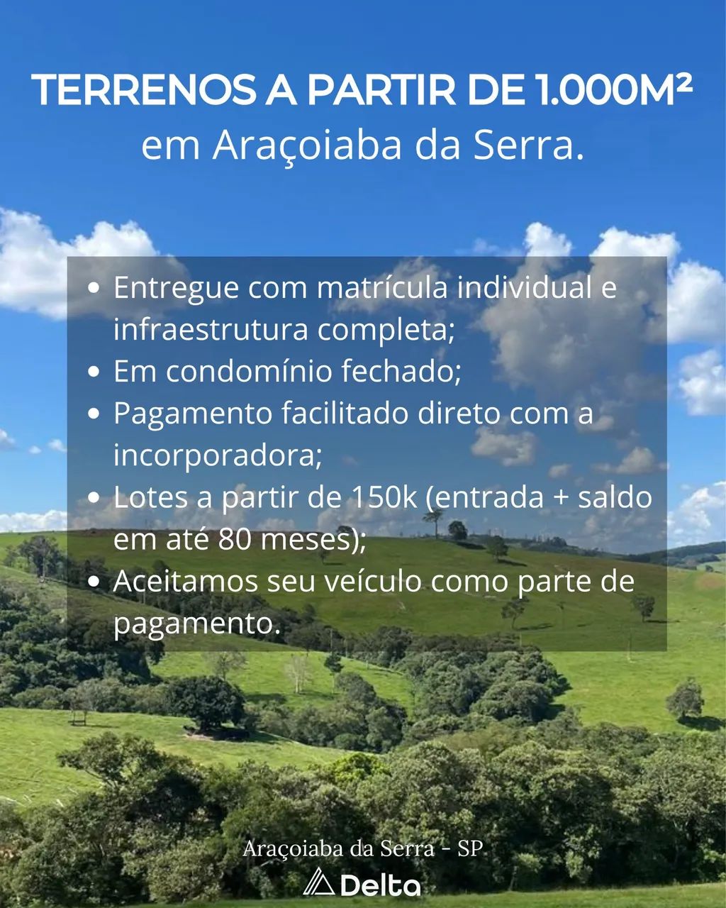 Terrenos 1 mil metros entrada + parcelas sem consulta CPF - Foto 4