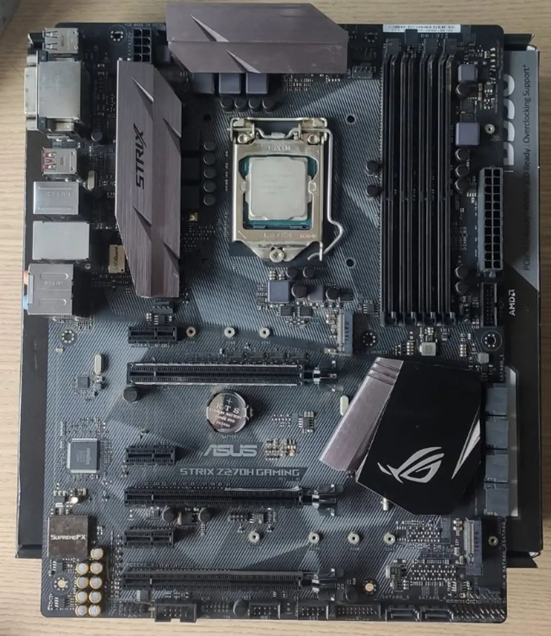 Kit Upgrade Gamer: i7-7700K + Placa Mãe ASUS ROG Strix Z270H