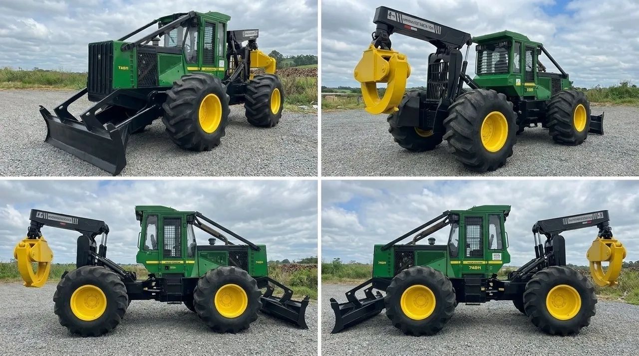 Skidder John Deere 748H 