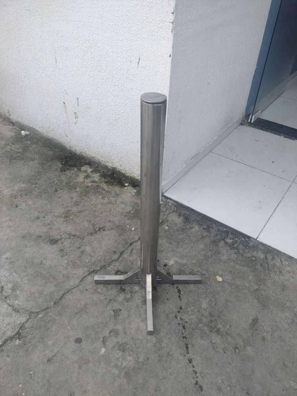 Base de inox pra mesa de vidro 