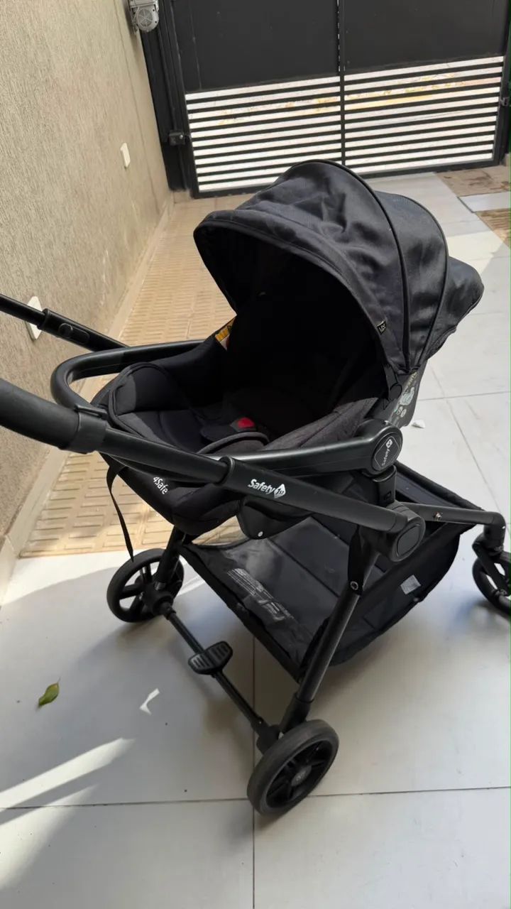 Carrinho Bebê Safety First com Bebê Conforto - Foto 4