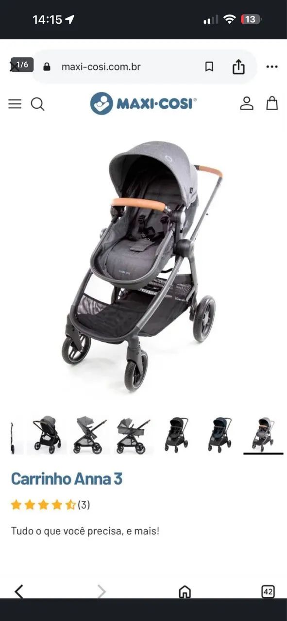 Carrinho de bebê Maxi Cosi