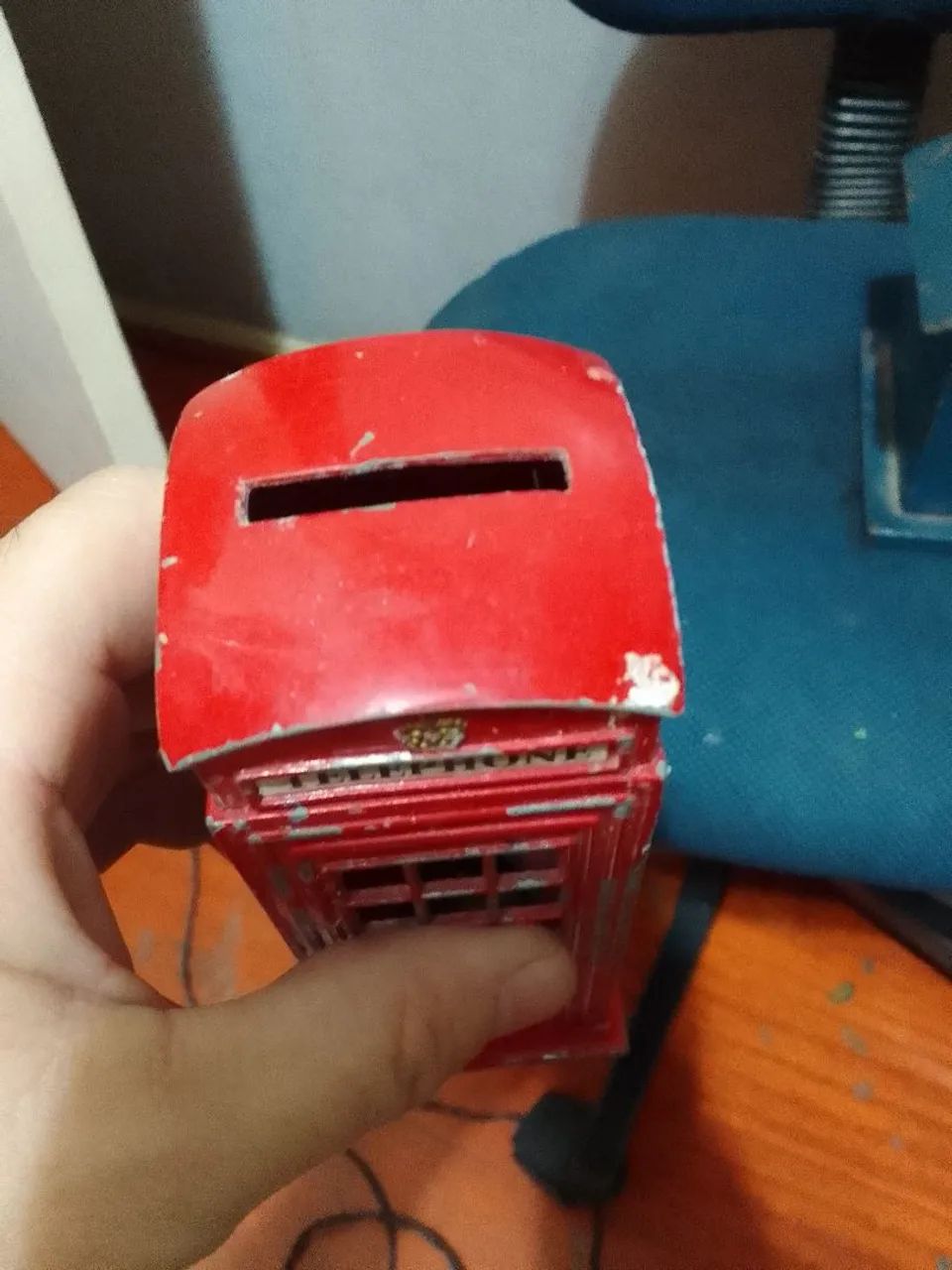 Cofrinho antigo ferro - Foto 3