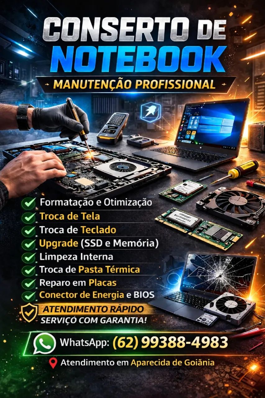 conserto de notebooks