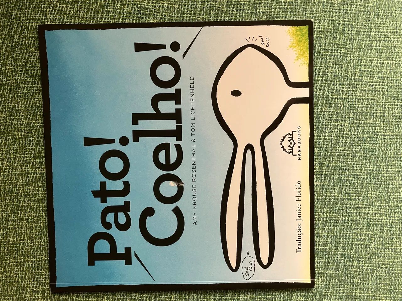 Livro Pato Coelho