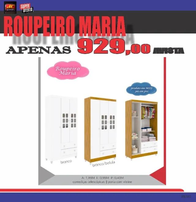 ROUPEIRO INFANTIL MARIA 