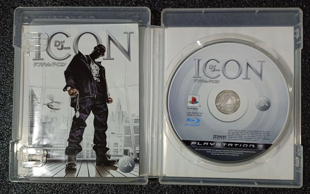 Def Jam lcon ps3 usado - Foto 2
