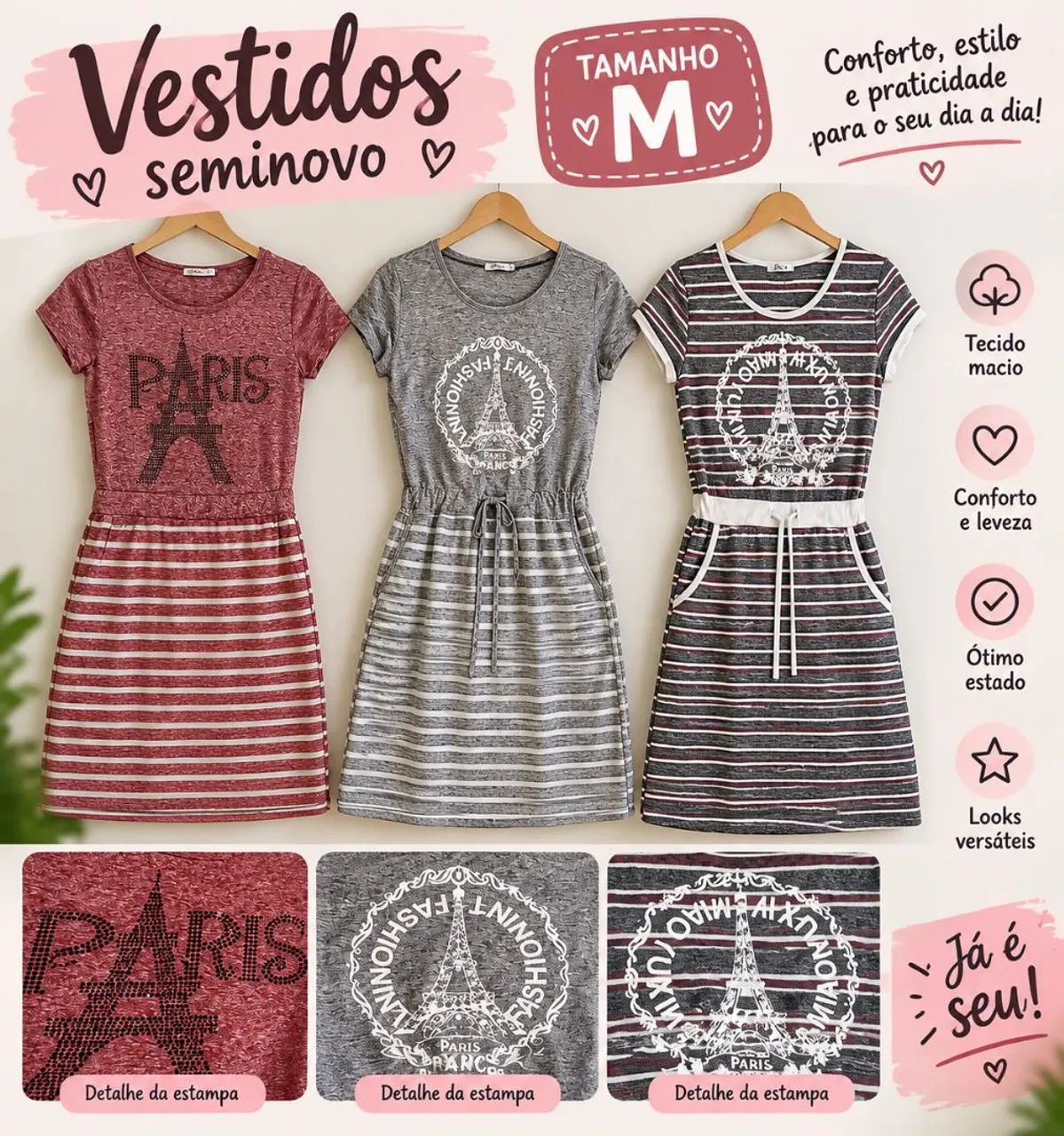Vestidos seminovos