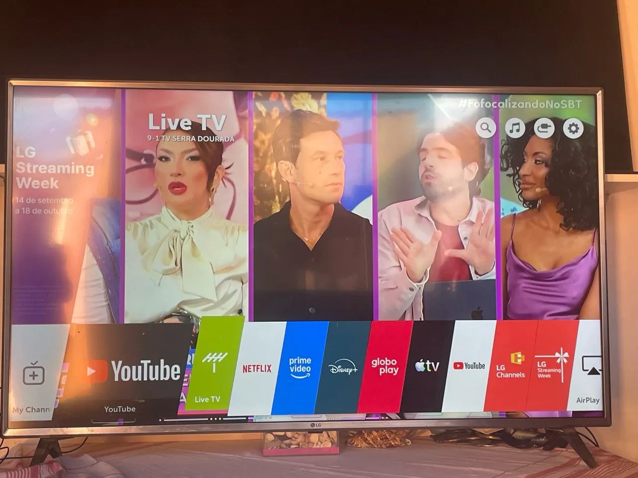 Smart Tv UHD 4K Led LG 50" Polegadas, Completa com vários apps integrados - Foto 2
