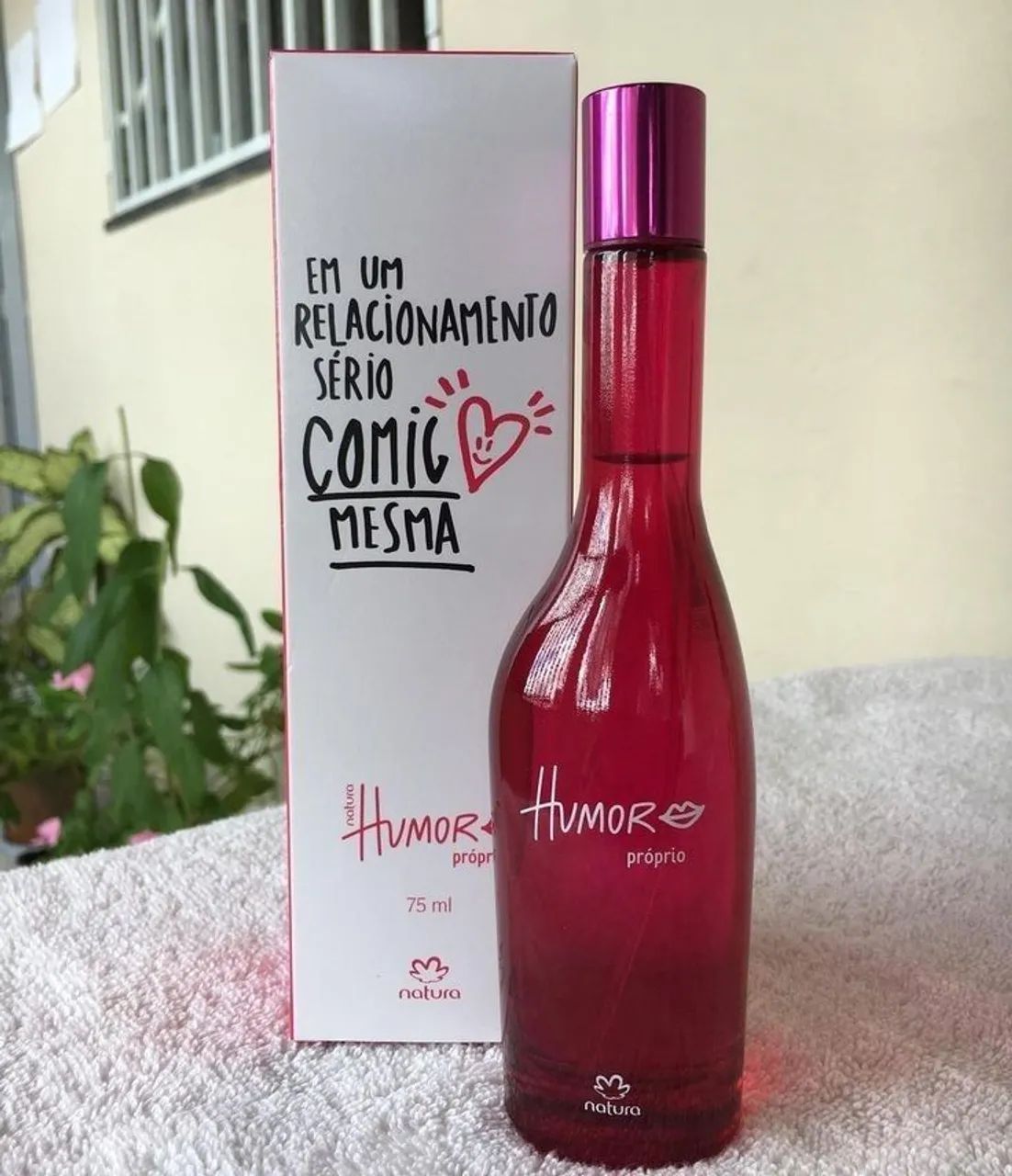 Perfume humor próprio natura 75ml 