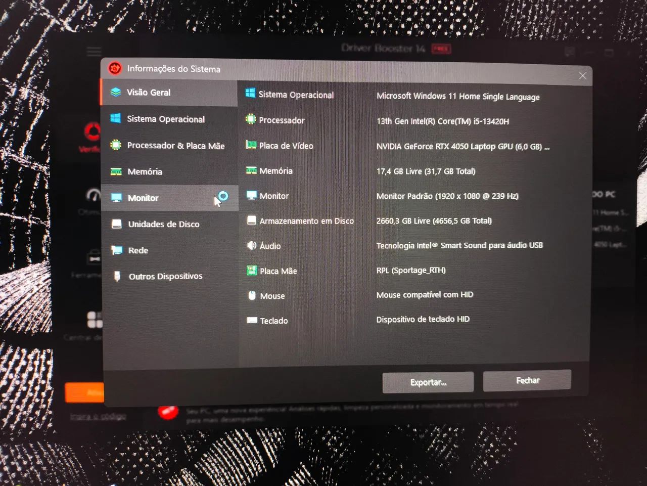 Notebook nitro v 4050, 1tb nvme e 32gb ram ddr5  - Foto 3