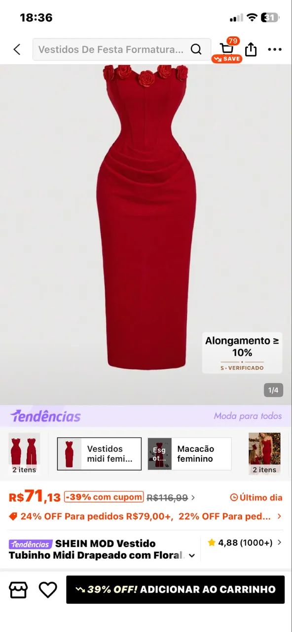 Vestido Vermelho 
