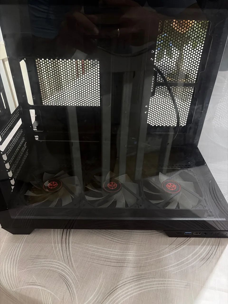 Gabinete Redragon Wideload Pro CA-604B-PRO Preto - Foto 4