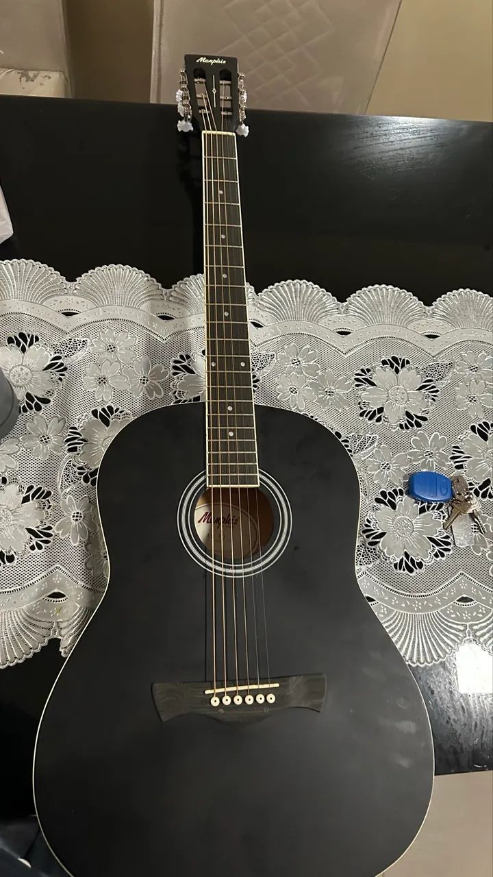 Vendo violão acustico memphis - Foto 2